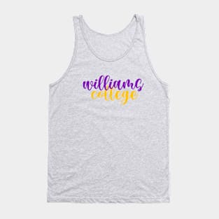 williams college (yellow) Tank Top